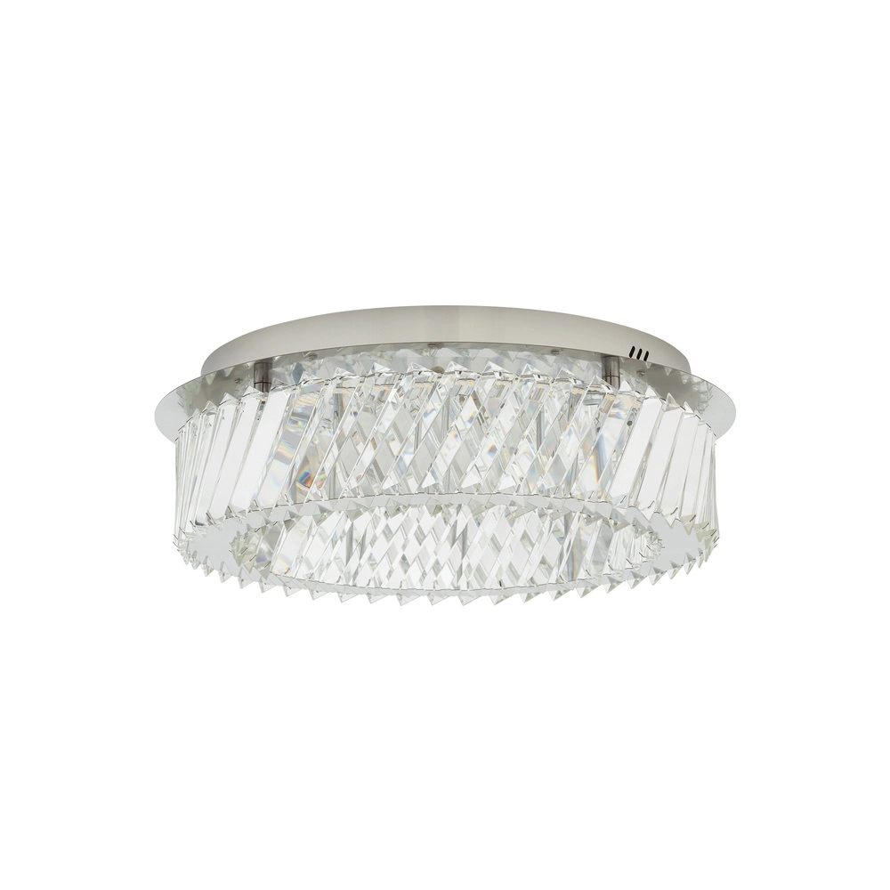 Lampe de plafond Luxora Led Ø cristal de 43 cm