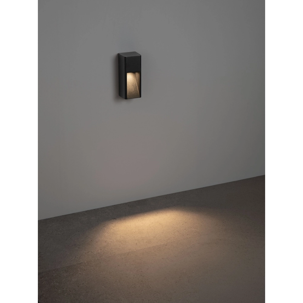 Lampe murale élégante Mazu Noir Lyora 5212063504356