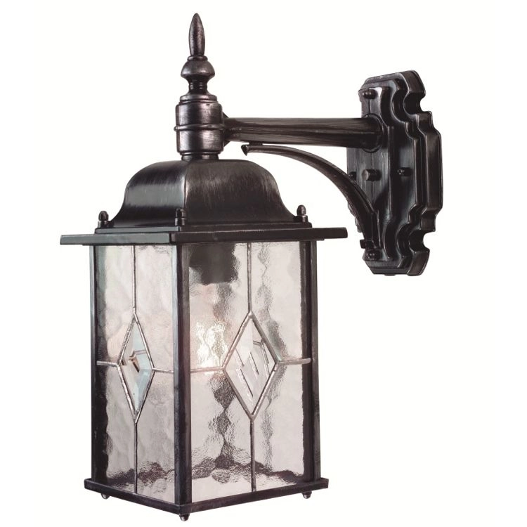 Lampe d'extérieur Wexford Down Noir argent