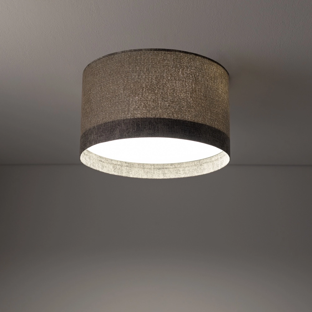 Lampe de plafond Lago gris Ø 35cm Lyora 5903139116794