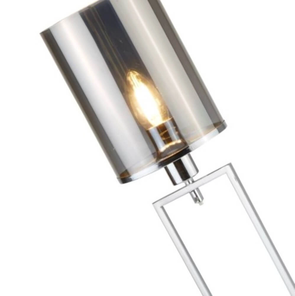 Lampadaire Catalina avec verre fumé Searchlight 5053423097886
