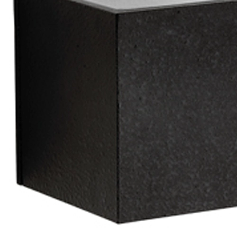 Applique LED carrée Rhain 10,5 cm - noir Albert 4007235623727