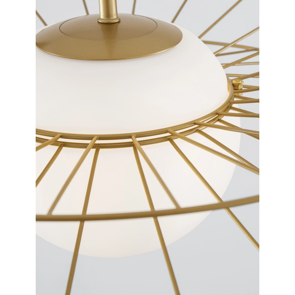 Suspension dorée Ellery Ø 45cm Lyora 5212017435286