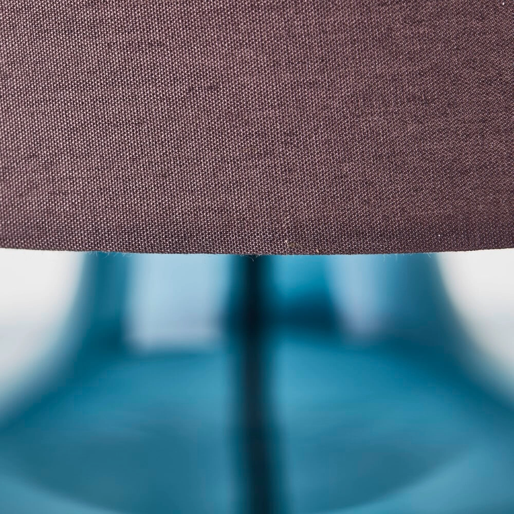 Lampe de table Hydra bleu avec taupe Brilliant 4004353413131