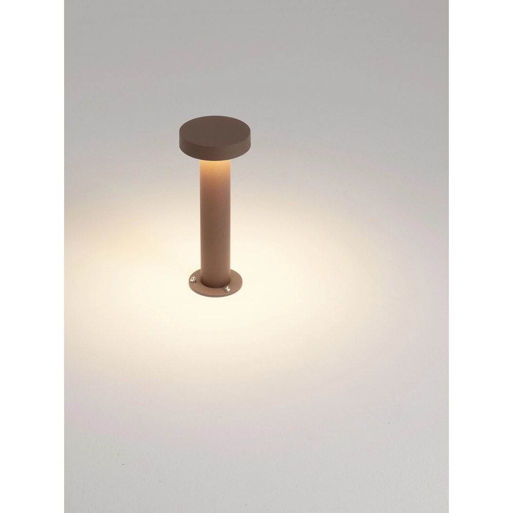 Lampe de jardin de Desing Gong brun rouille 30cm - 2700K Lyora 5212017496201