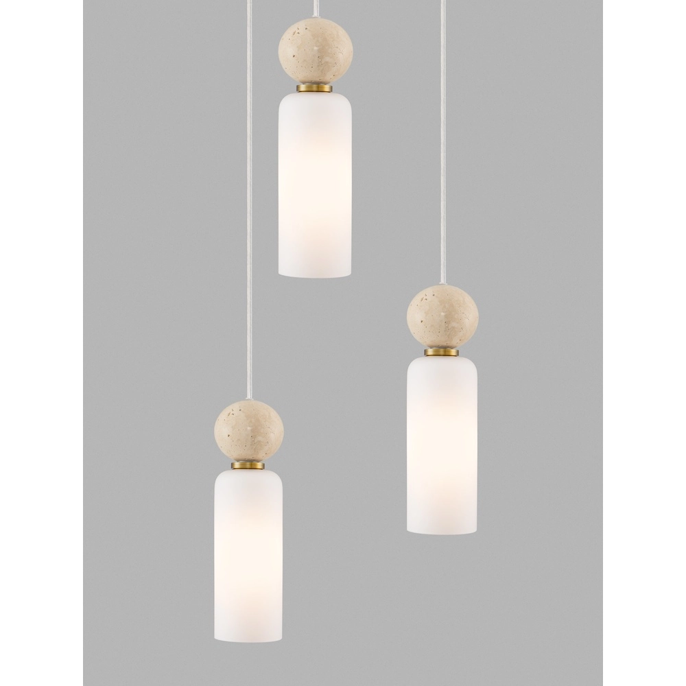 Suspension Filomena Or 3 lumières Lyora 5212017483492