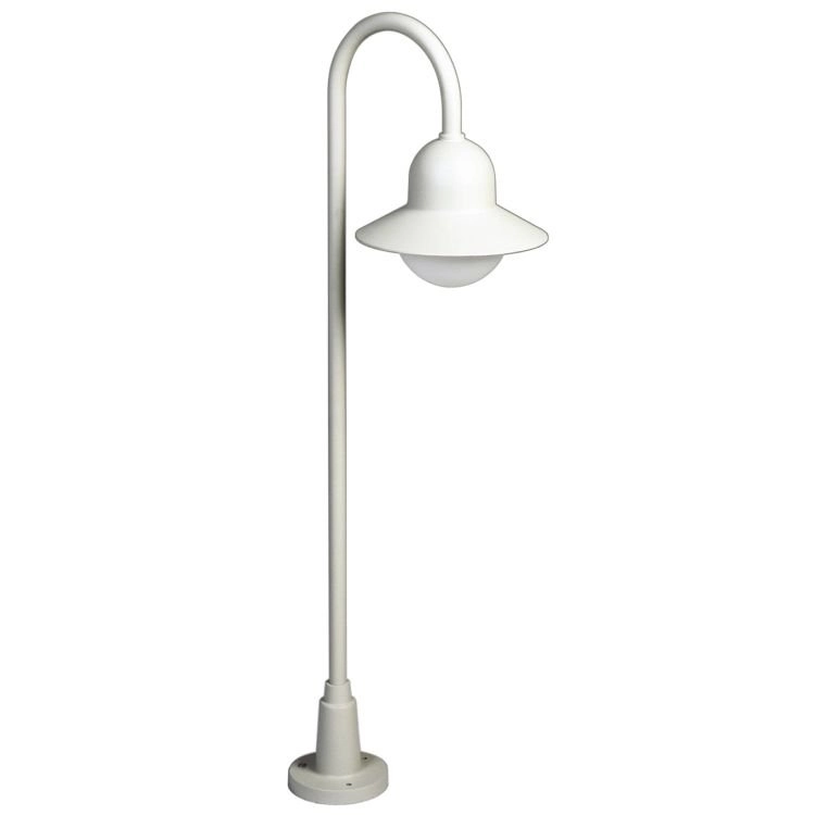 Lampe de jardin Manor 120cm-blanc