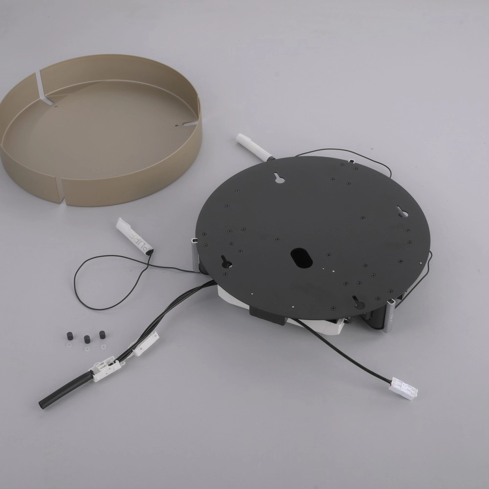 Lampe pendante Vide Pure E-Infinty Bronce avec verre ambré Paul Neuhaus 4012248398166