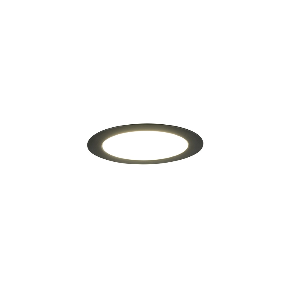 Projecteur encastré Ural noir Ø 22,1 cm Trio 4017807711479