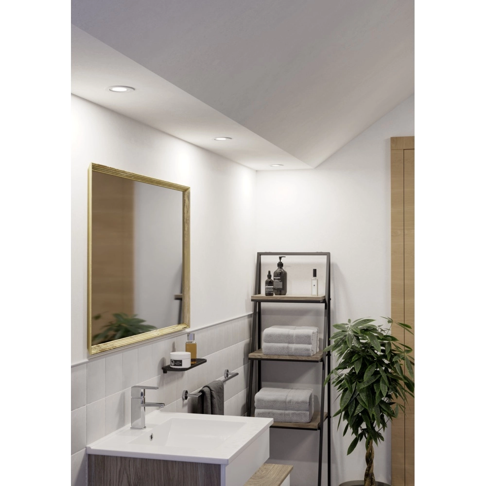 Spot encastré Barranco blanc Ø 8,4cm IP44 - 4000K Eglo 9008606359271