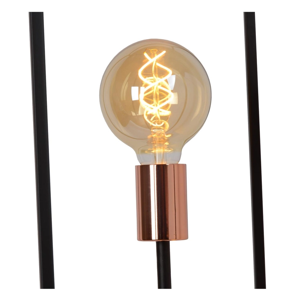 Lampe de pied Arthur Noir à 3 lumières Lucide 5411212082909