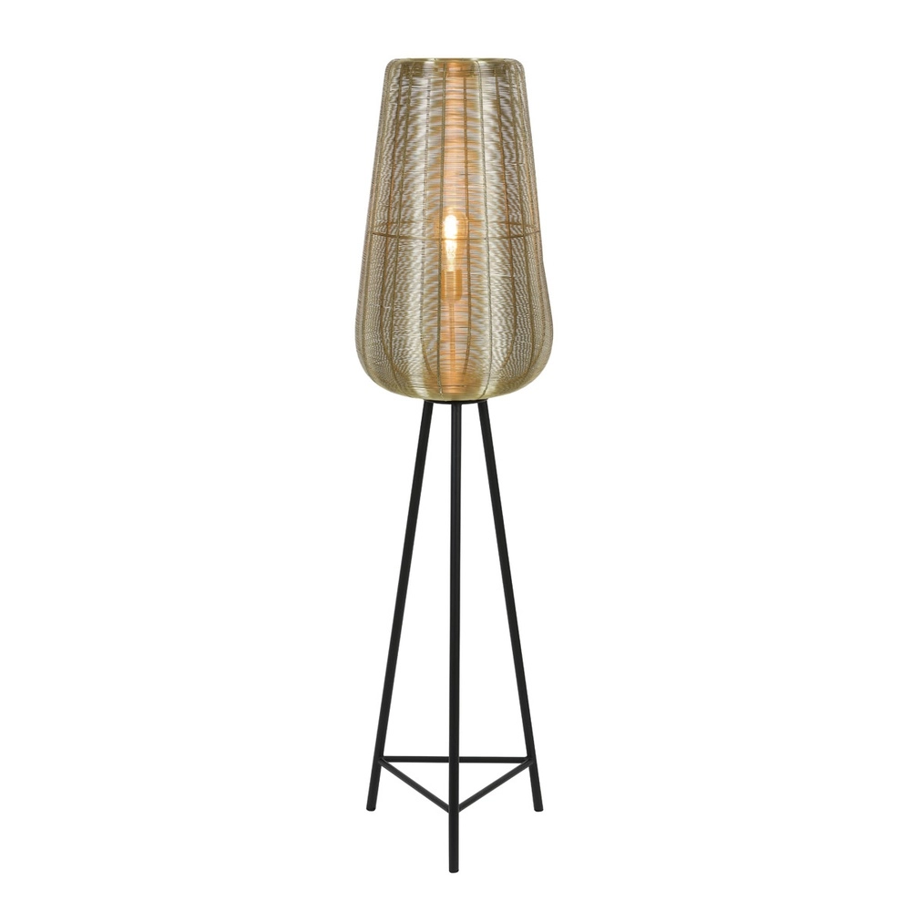 Lampe sur pied trépied Adeta Or 147cm Light & Living 8717807601317