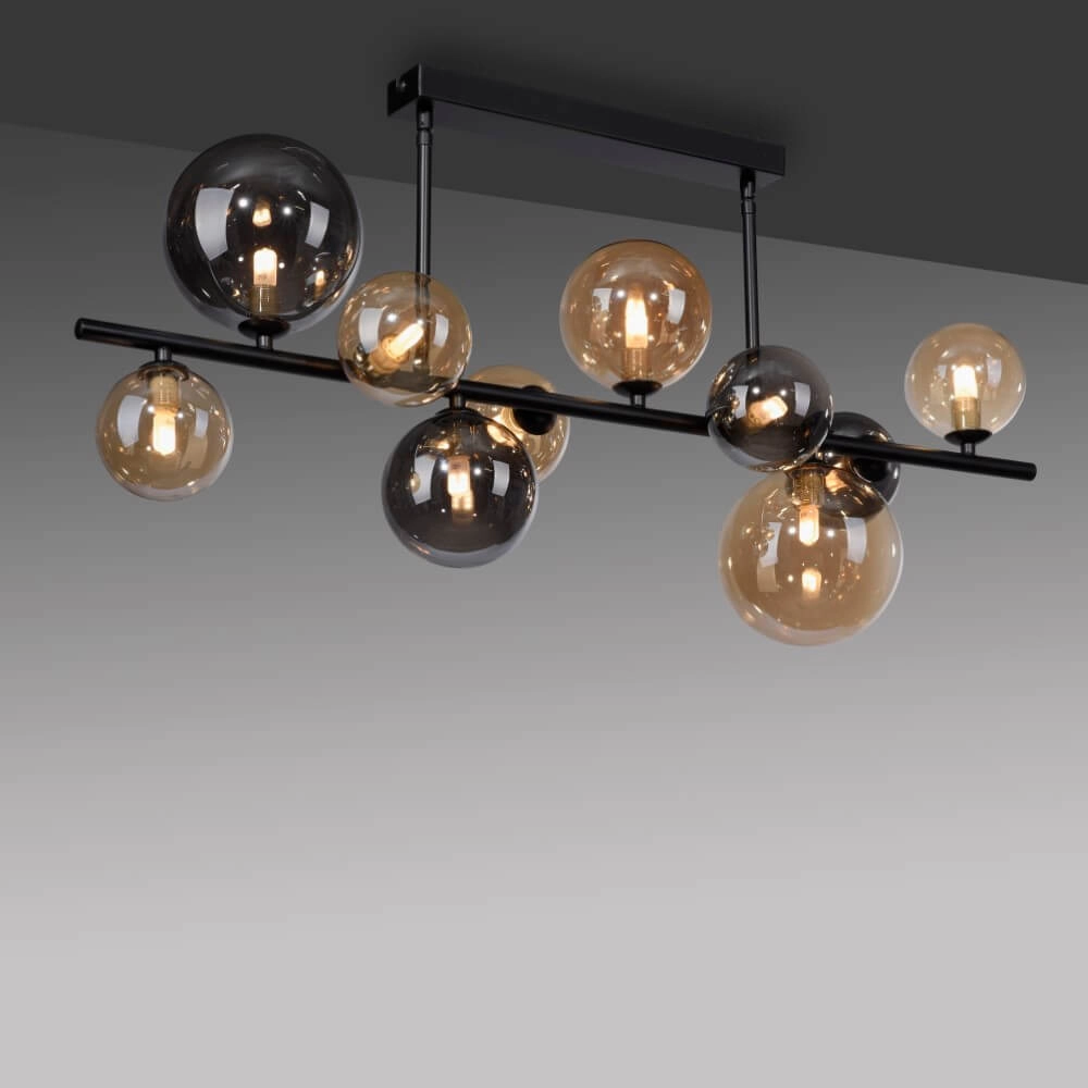 Plafonnier design Popsicle 10 lumières Paul Neuhaus 4012248375518