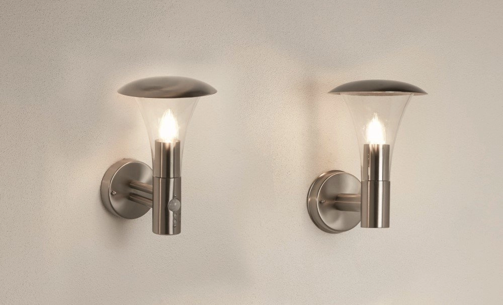 Lampe d'extérieur en acier inoxydable Strand Searchlight 5013874310422