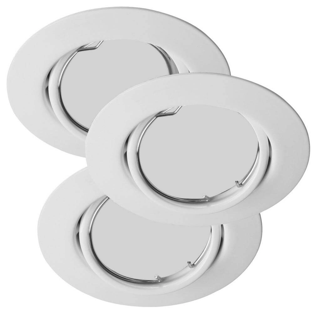 Lot de 3 spots Triton blanc Lot de 3 spots Triton blanc