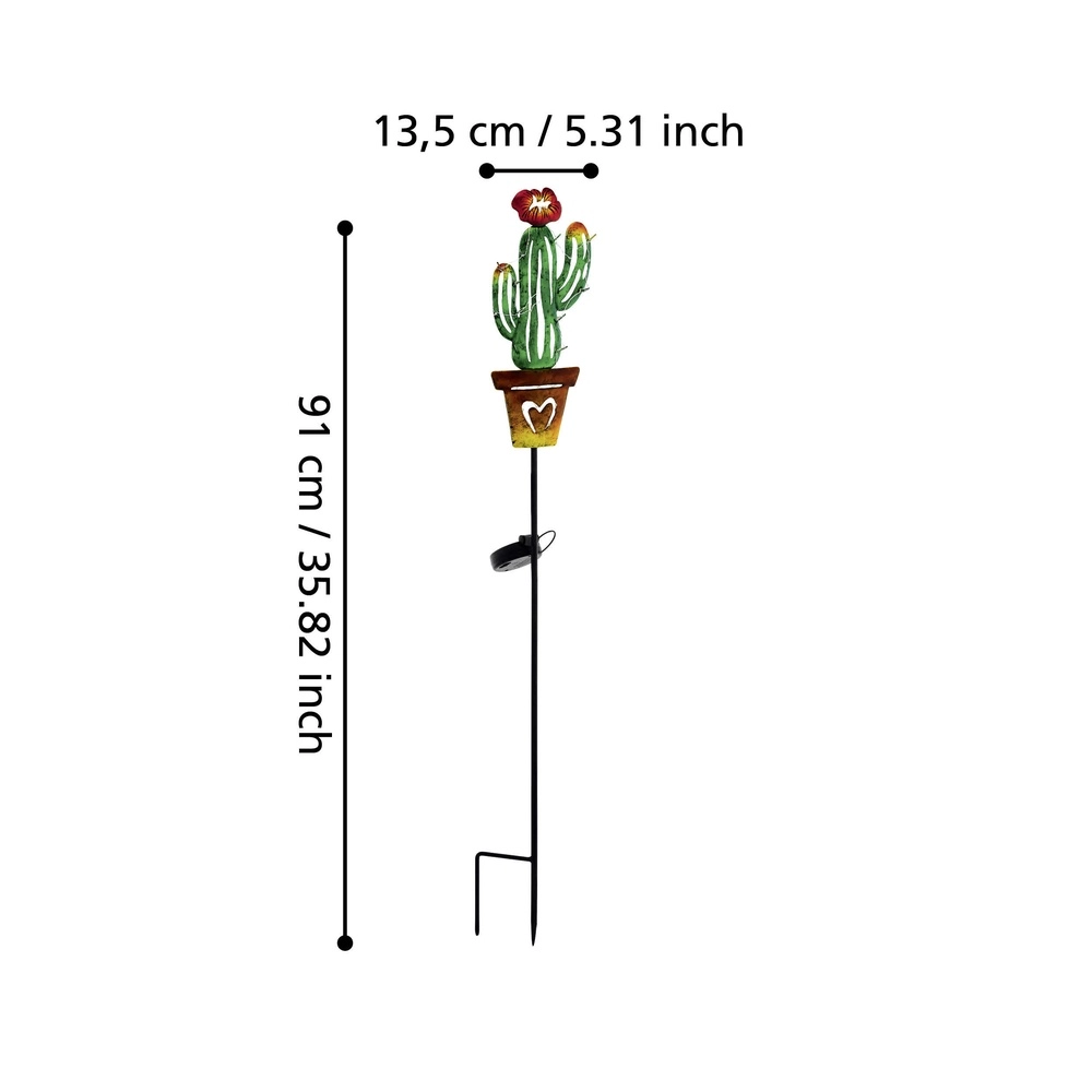 Lampe de jardin Z_Solar Cactus Eglo 9002759487140