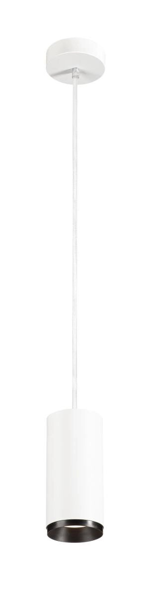 Lampe suspendue Numinos M blanc/noir 4000K - 36 deg