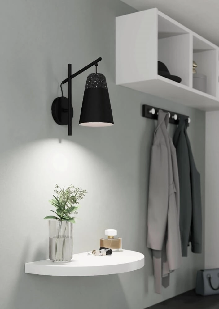 Applique noire Canterras Eglo 9002759995461