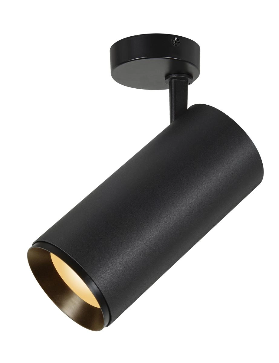 Spot en saillie Numinos XL noir 2700K - 36 deg