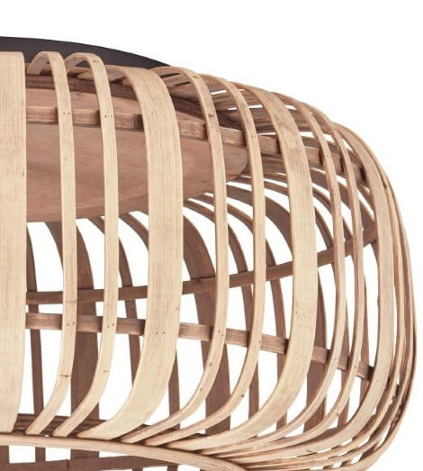 Plafonnier en rotin Woodrow Brilliant 4004353391804