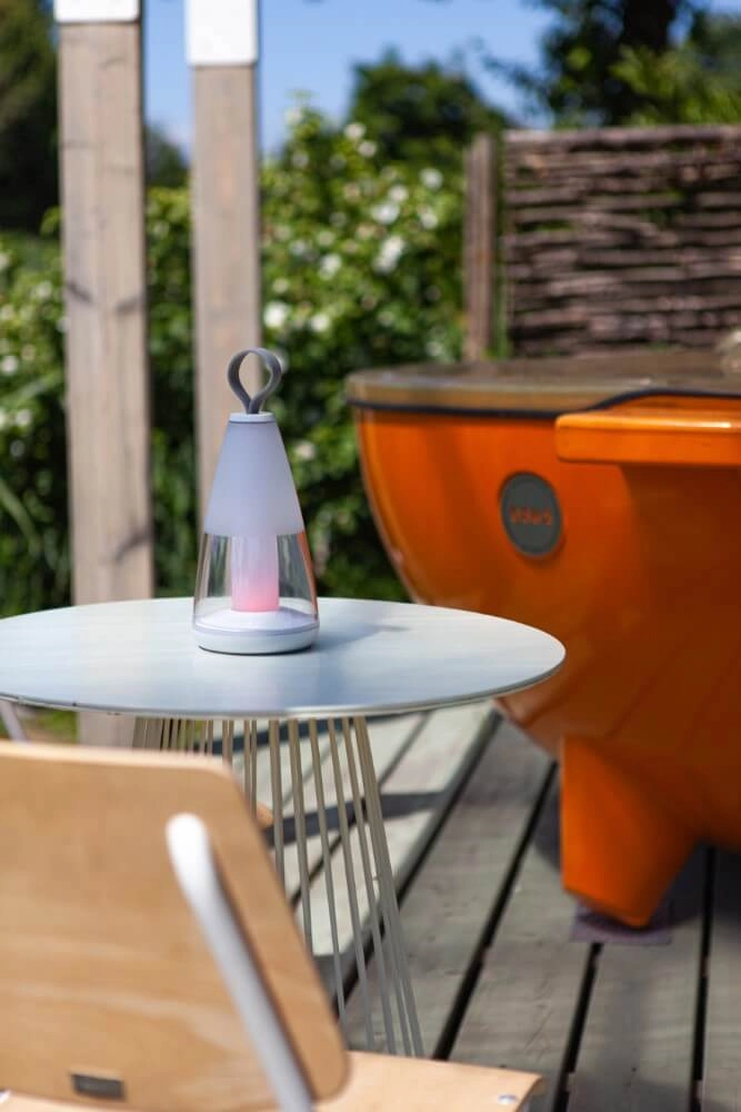 Jolie lampe de table Pepper prix du design point rouge Lutec 6939412087917