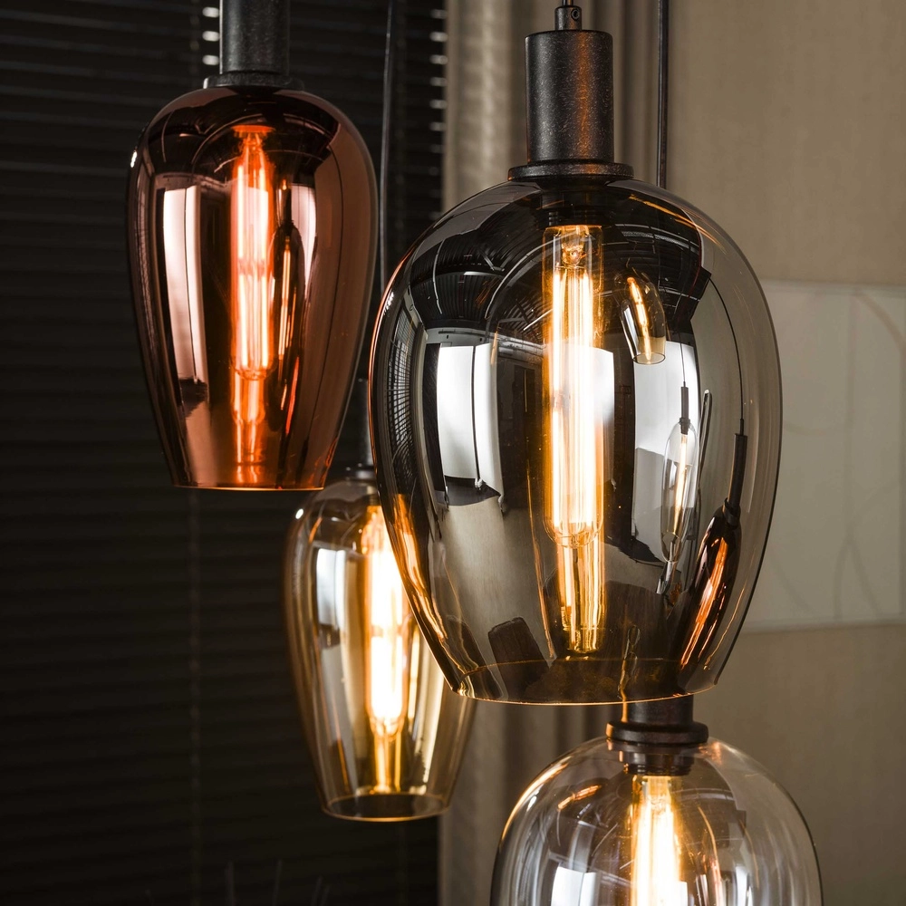 Lampe pendante de table à manger Amfora 7 lumières Lyora 8716803511705