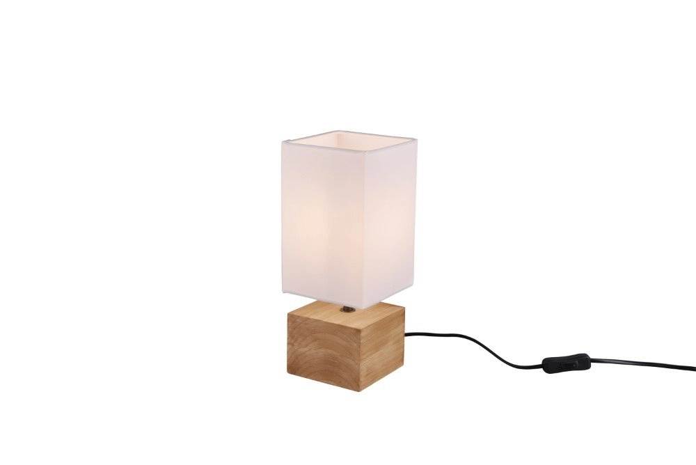 Lampe de chevet rurale Woody Trio 4017807470772