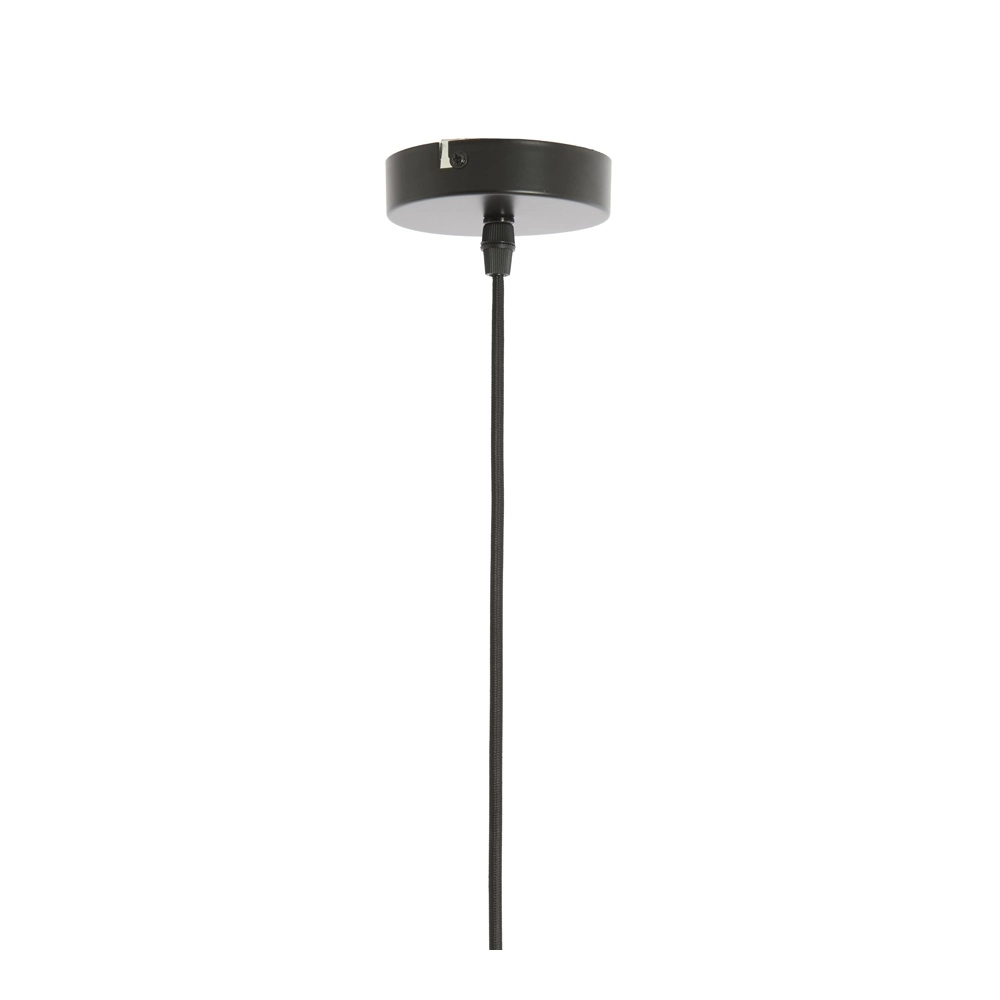 Pendule Cupa Lampe suspendue noire Light & Living 8717807239312