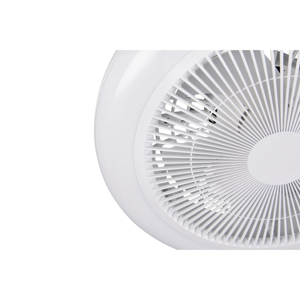 Ventilateur de conception Holmsund blanc Ø 46cm avec fonction RVB Trio 4017807688665