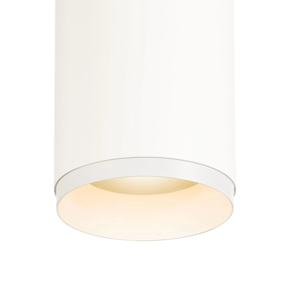 Spot en saillie Numinos M cylindre blanc/noir 3000K - 36 deg SLV 4024163243810