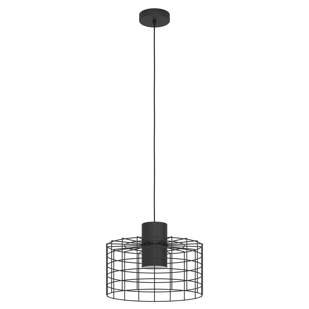 Lampe suspendue Milligan Cage noire Ø 38cm