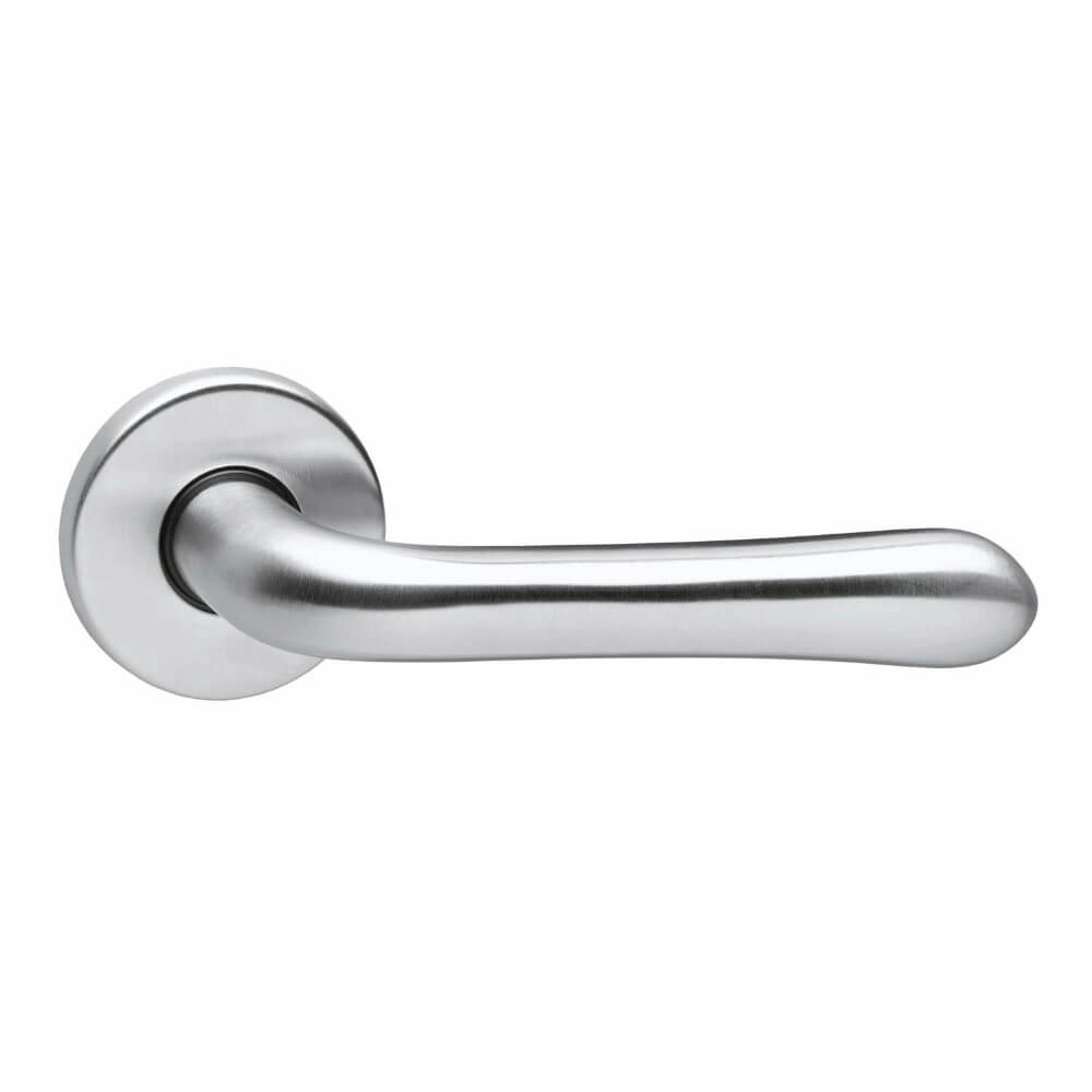Poignée de porte classique Saturnus chrome mat