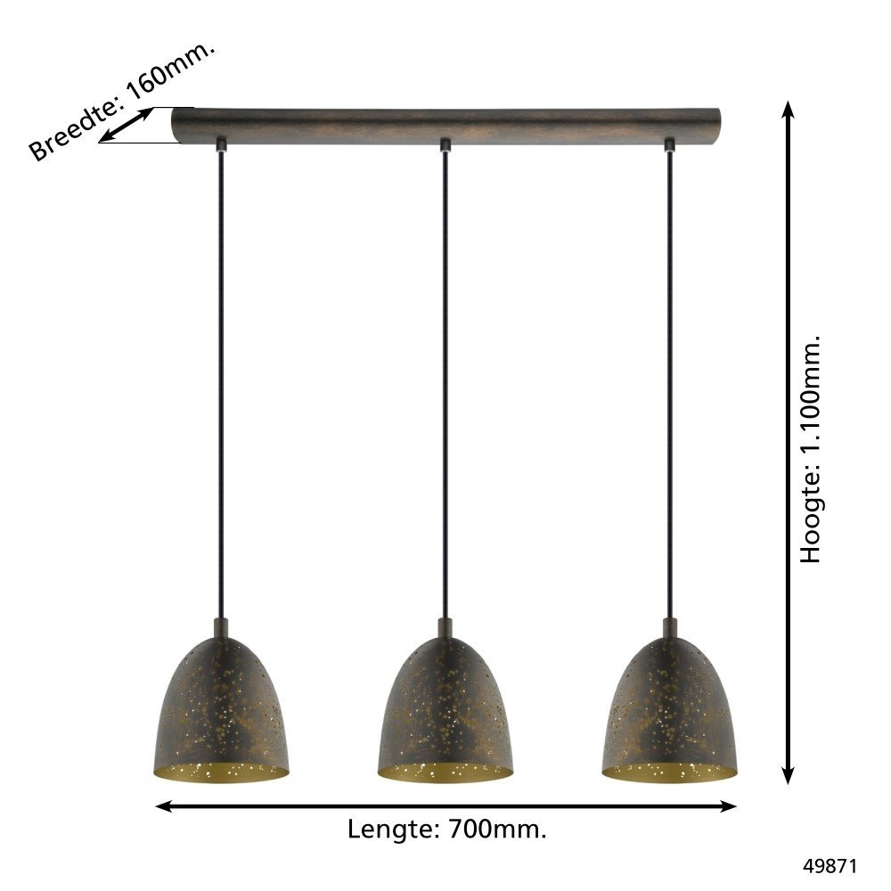 Lampe à suspension Safi Eglo 9002759498719