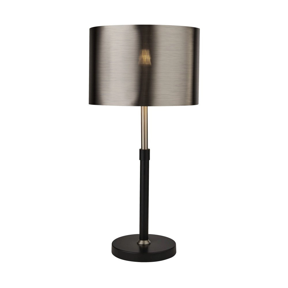 Lampe de table Table avec couvercle chromé