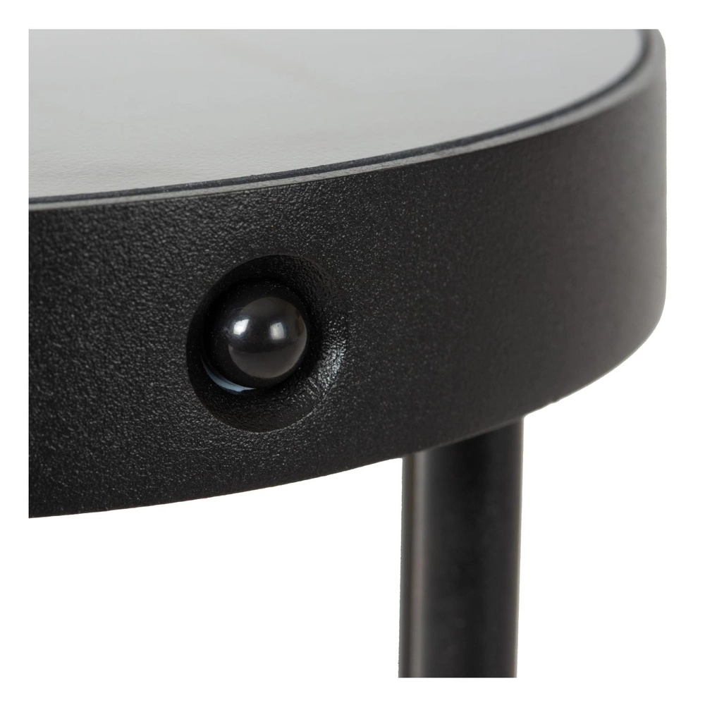 Lampe solaire sur piédestal Jackson 50 cm noir Lucide 5411212152077