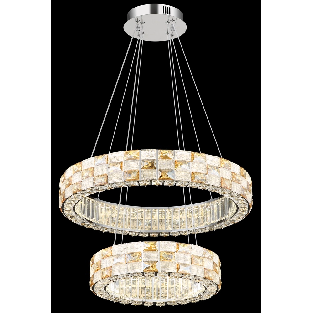 Lampe suspendue Lidia Chrome Globo 9007371586097