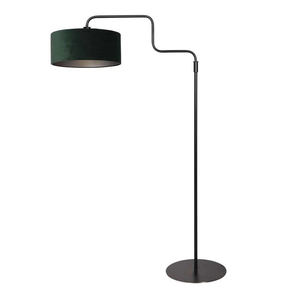 Lampadaire Bloeba noir avec capuche verte Steinhauer 8712746176971