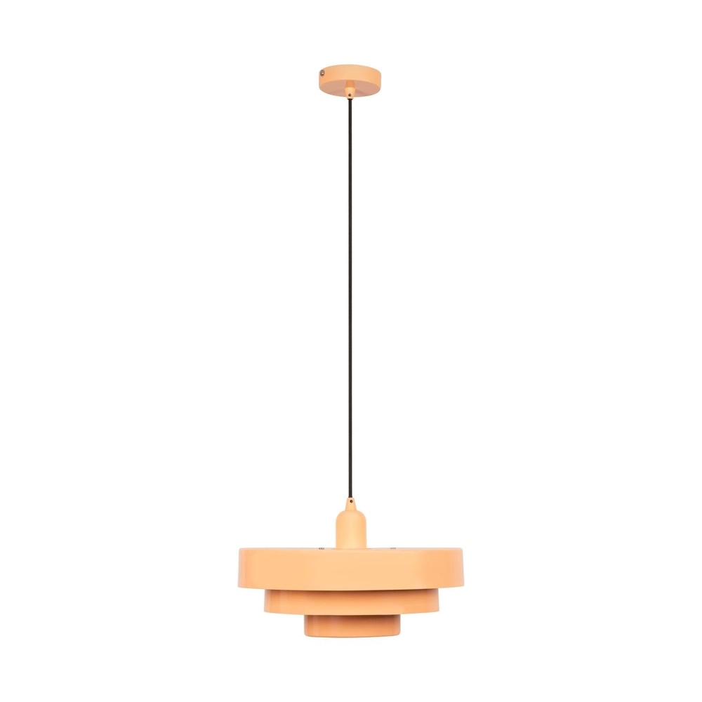 Lampe pendante de conception Runa rose Ø 35cm