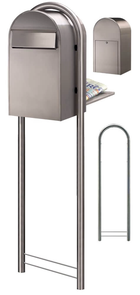 Boites aux lettres Grande B i Acier inoxydable Bobi 6417237034113