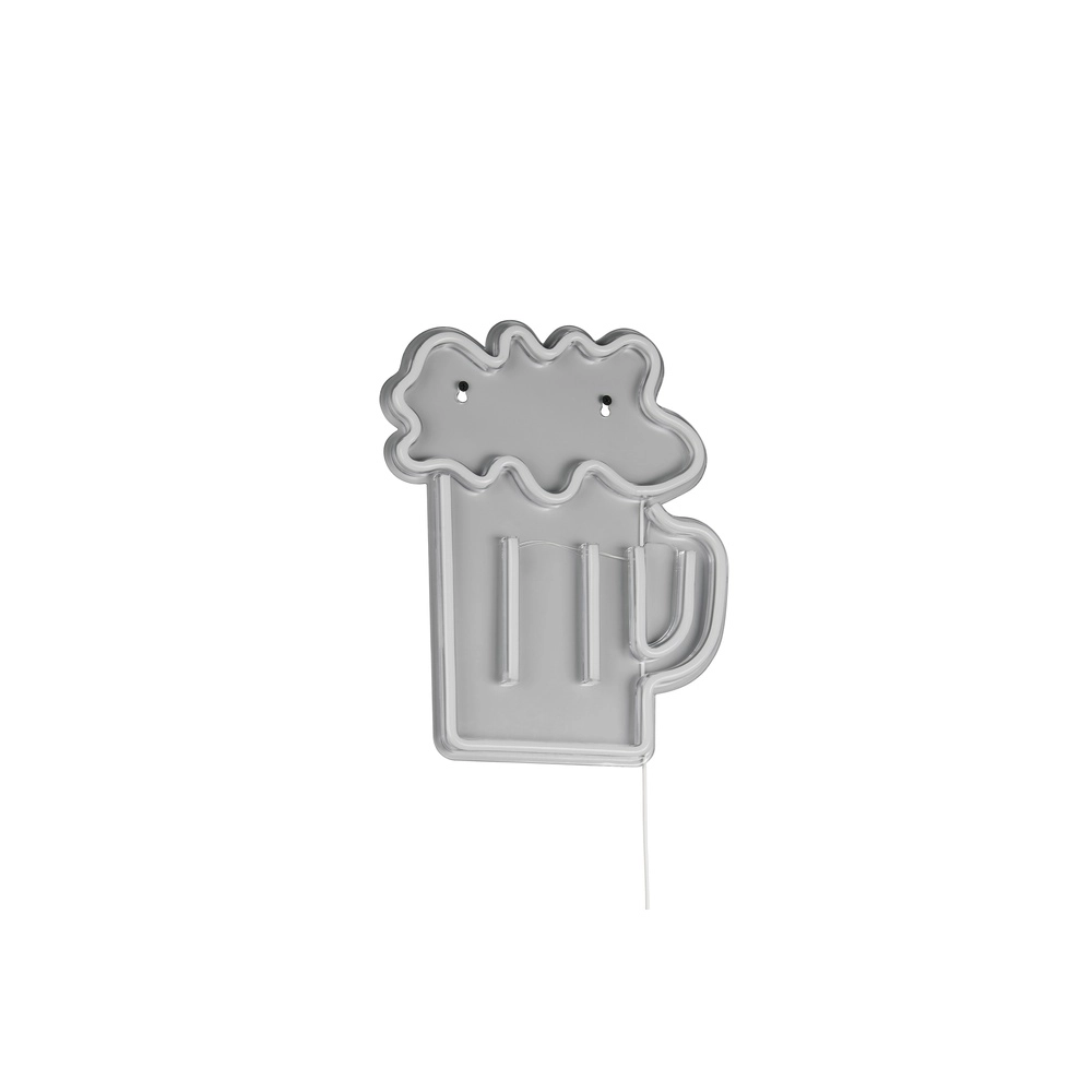 Applique murale néon Beer jaune Trio 4017807657470