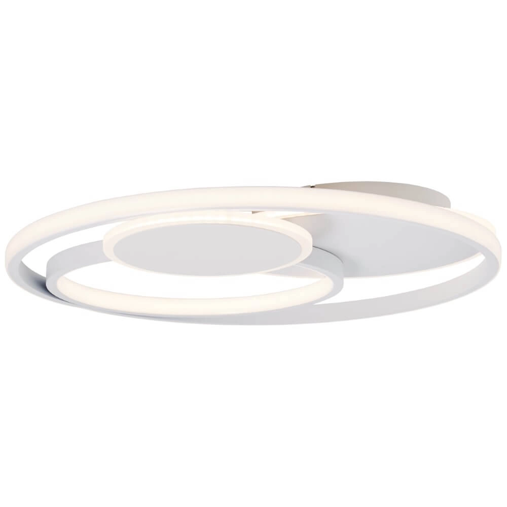 Plafonnier Runda 50cm 3 anneaux blanc Plafonnier Runda 50cm 3 anneaux blanc