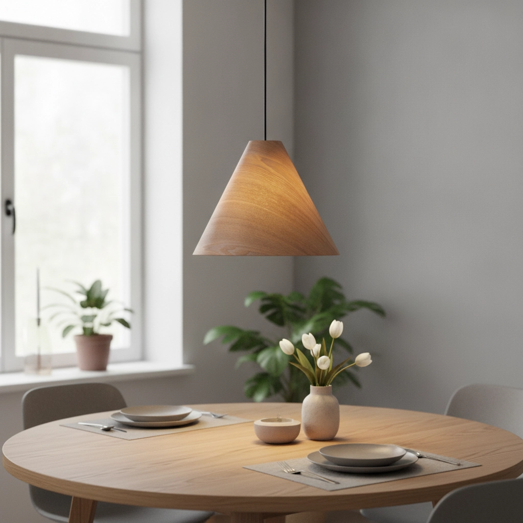 Suspension en bois Elysian Ø 45cm