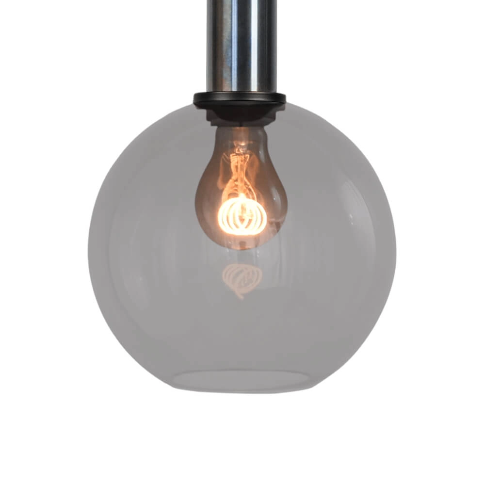 Lampe suspendue Ø 20cm Bella 2 Huile tachetée avec verre fumé Masterlight 8718121334202