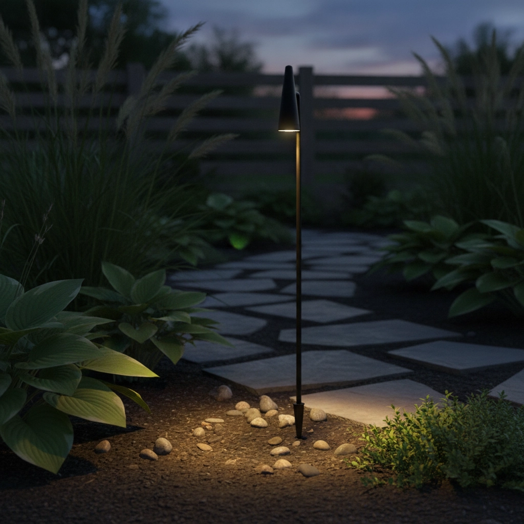 Lampe de jardin Mabel cheville