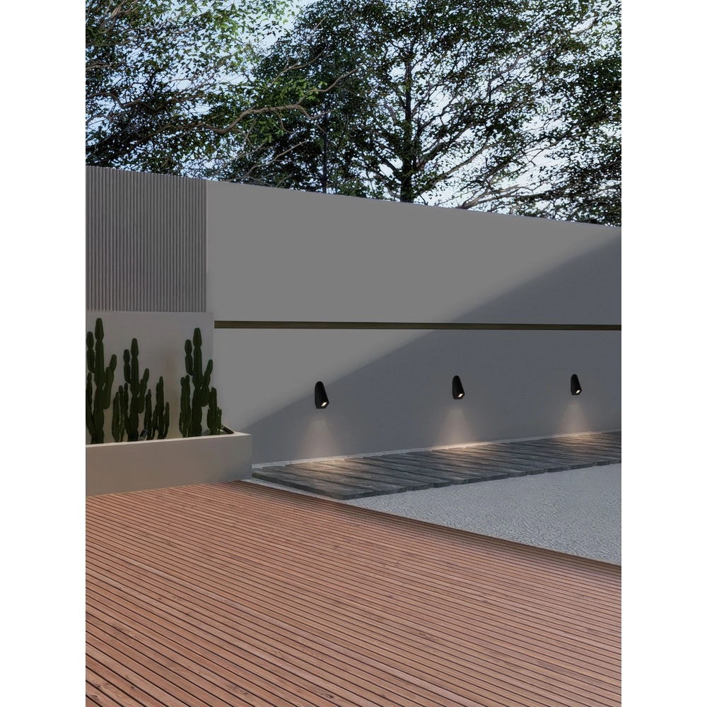 Applique murale élégante Soren noir Lyora 5212017481610