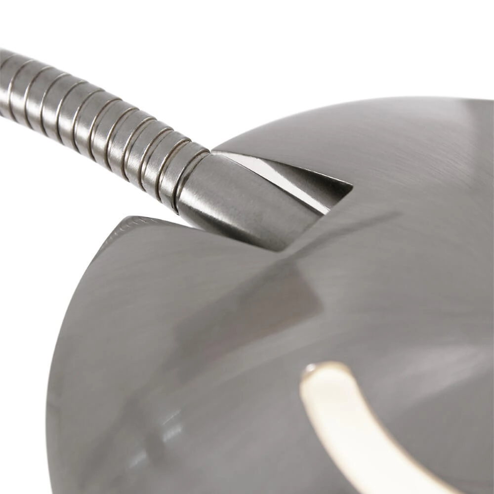 Lampadaire LED Zenith Led 118cm gris métallisé Steinhauer 8712746113716