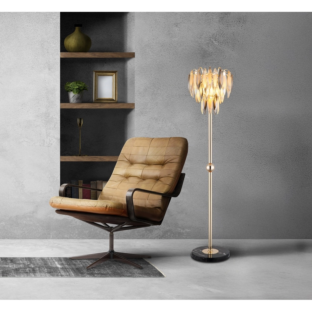 Lampe de pied Elinor Or Globo 9007371546961