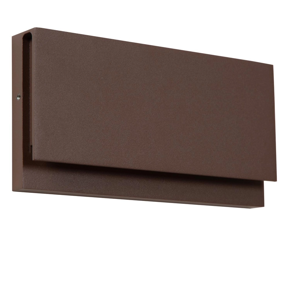 Lampe murale élégante Lomar 10W - 2700K brun rouille