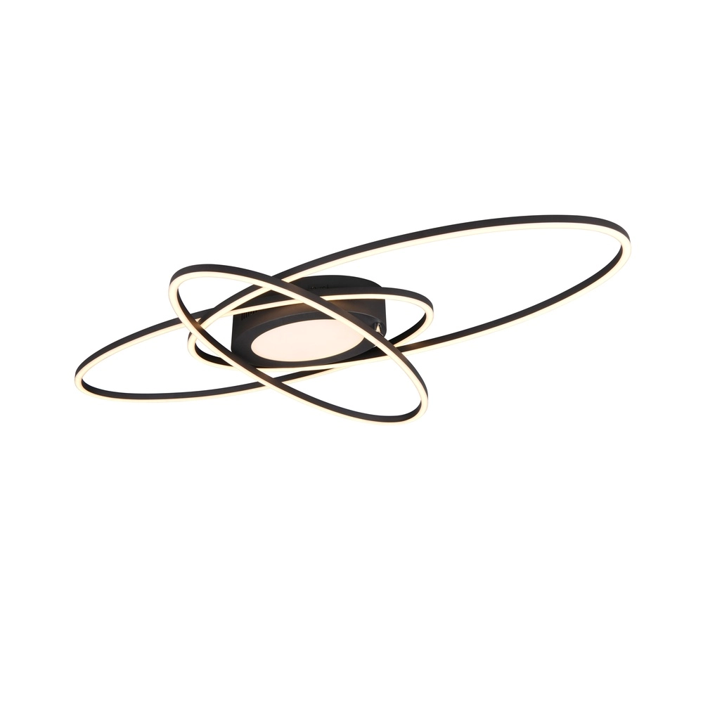 Lampe de plafond moderne Ovine Noir