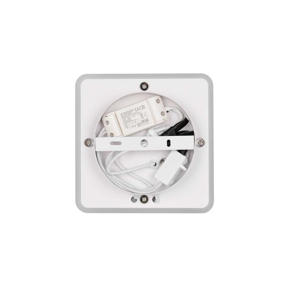 Lampe de plafond Tamaro Carré blanc Trio 4017807704396